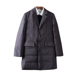 SKMS020  男士西服領   羽絨服純色   時尚潮流   修身青年   百搭中長鴨絨衫西裝領外套 SKMS020  男士西服領   羽絨服純色   時尚潮流   修身青年   百搭中長鴨絨衫西裝領外套